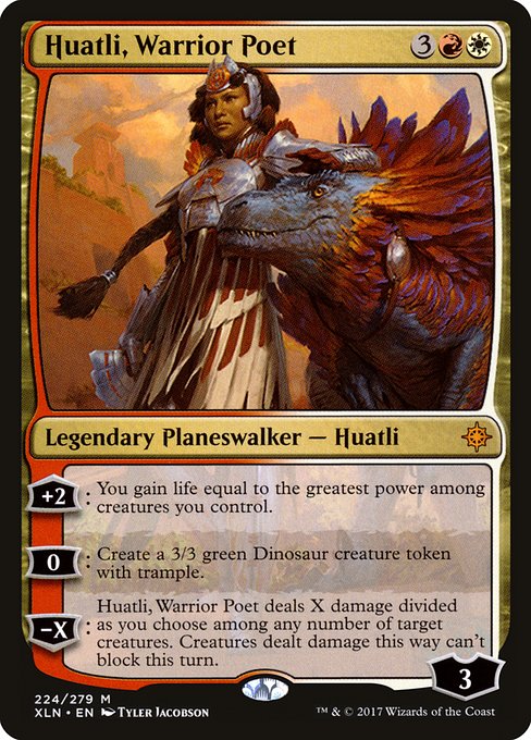 Huatli, Warrior Poet (224) [Ixalan]