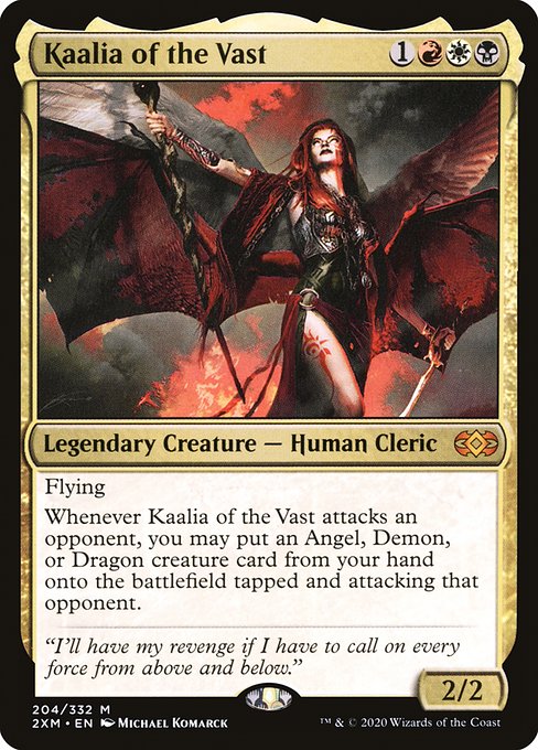 Kaalia of the Vast (204) [Double Masters]
