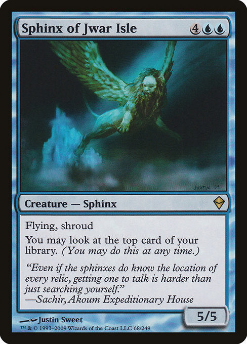 Sphinx of Jwar Isle (68) [Zendikar]