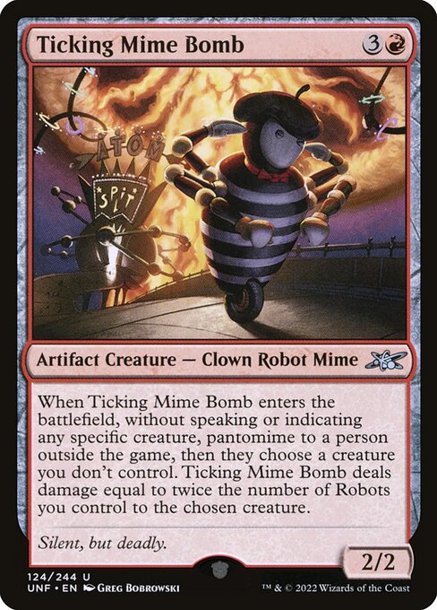 Ticking Mime Bomb (124) [Unfinity]