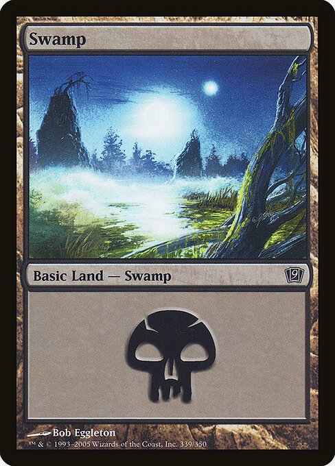 Swamp (339) (339★) [Ninth Edition]