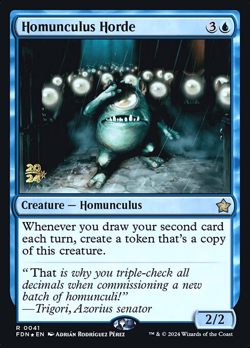 Homunculus Horde (41s) [Foundations Promos]