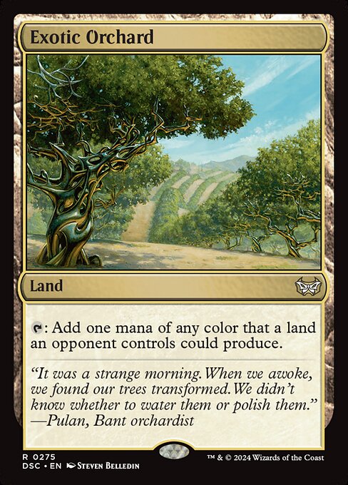 Exotic Orchard (275) [Duskmourn: House of Horror Commander]