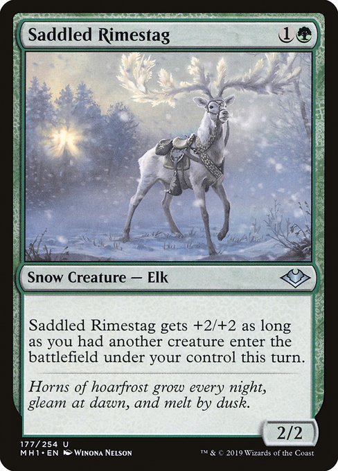 Saddled Rimestag (177) [Modern Horizons]