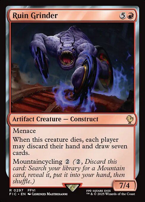 Ruin Grinder (297) [Final Fantasy Commander]