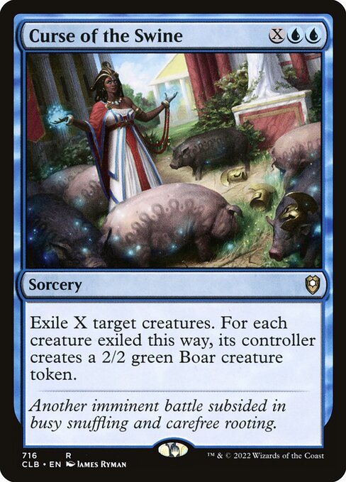Curse of the Swine (716) [Commander Legends: Battle for Baldur's Gate]