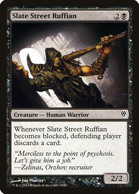 Slate Street Ruffian (53) [Duel Decks: Jace vs. Vraska]