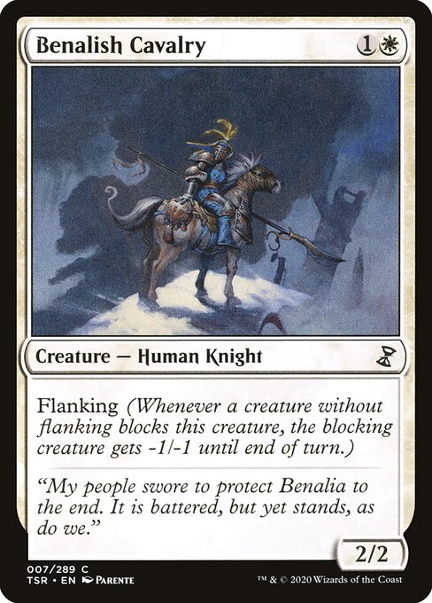 Benalish Cavalry (7) [Time Spiral Remastered]