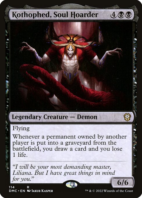 Kothophed, Soul Hoarder (114) [Dominaria United Commander]