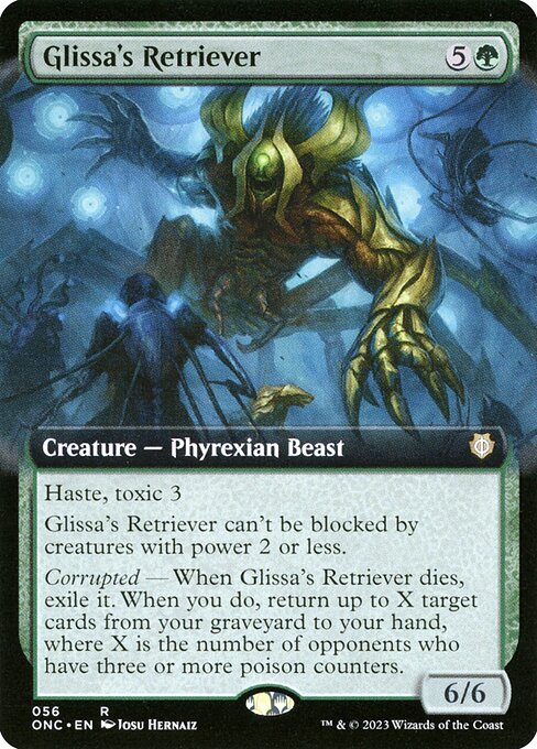 Glissa's Retriever (56) [Phyrexia: All Will Be One Commander] [Extended Art]