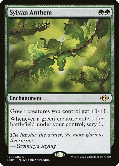 Sylvan Anthem (176) [Modern Horizons 2]