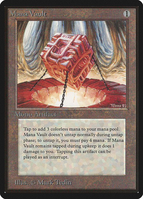 Mana Vault (260) [Limited Edition Beta]