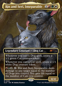 Rin and Seri, Inseparable // Rin and Seri, Inseparable (1508) [Secret Lair Drop] [Borderless]