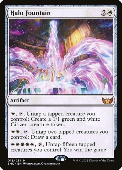 Halo Fountain (15p) [Streets of New Capenna Promos]