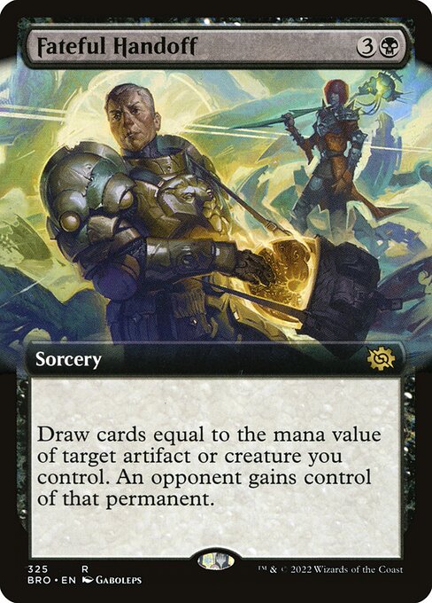 Fateful Handoff (325) [The Brothers' War] [Extended Art]