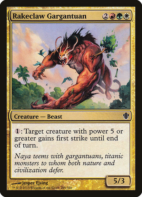 Rakeclaw Gargantuan (205) [Commander 2013]