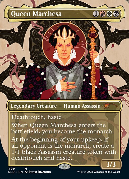 Queen Marchesa (499) [Secret Lair Drop] [Borderless]