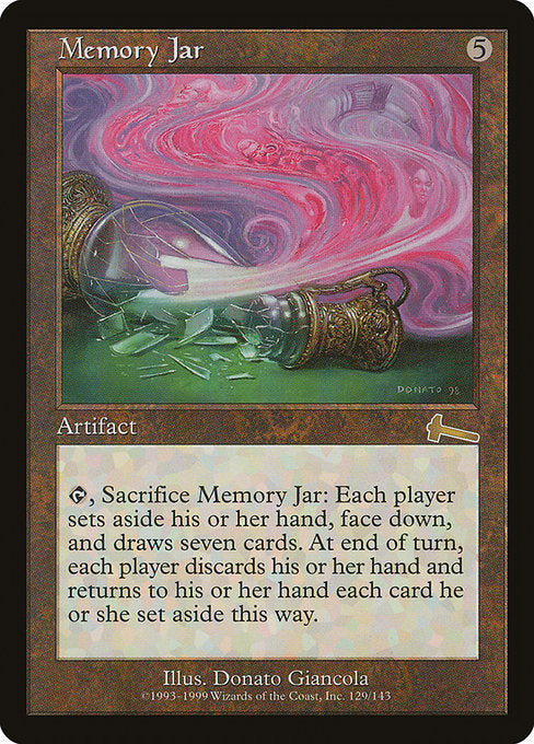 Memory Jar (129) [Urza's Legacy]
