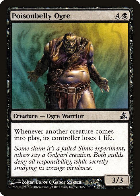 Poisonbelly Ogre (57) [Guildpact]