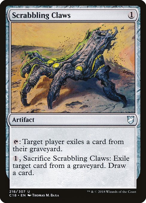 Scrabbling Claws (218) [Commander 2018]