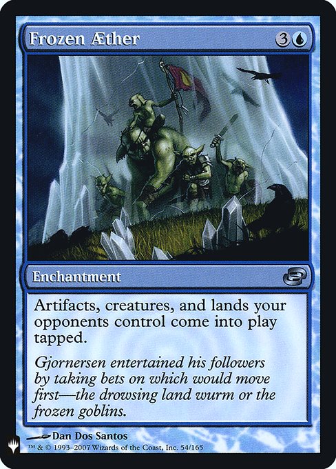 Frozen Aether (PLC-54) [The List]
