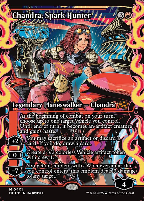 Chandra, Spark Hunter (401) [Aetherdrift]