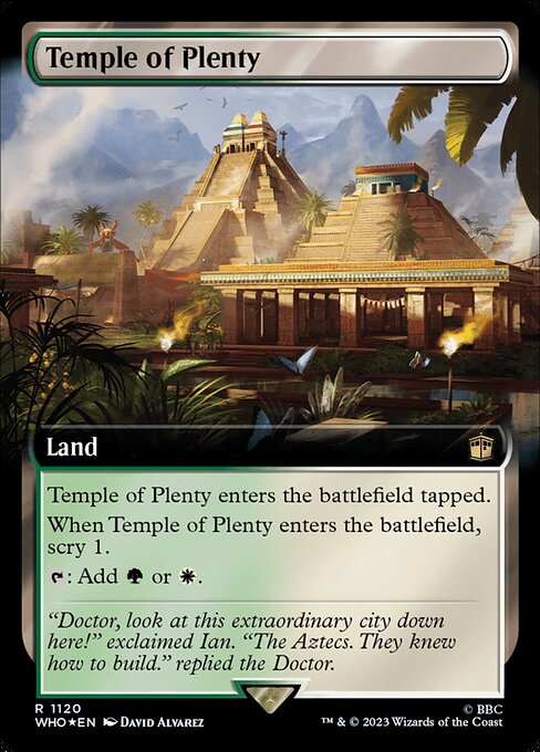 Temple of Plenty (1120) [Doctor Who] [Extended Art]