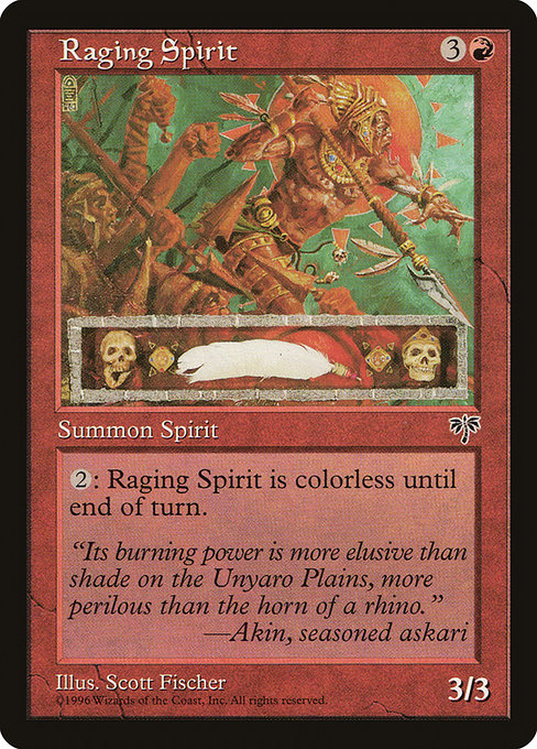 Raging Spirit (188) [Mirage]