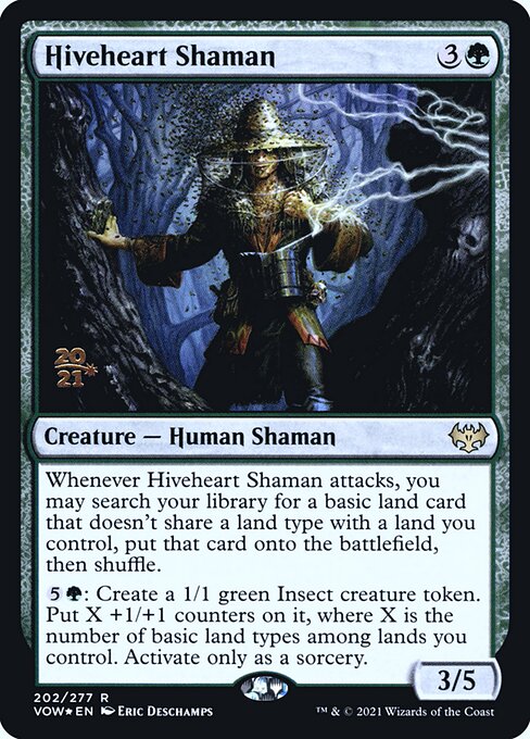 Hiveheart Shaman (202s) [Innistrad: Crimson Vow Promos]