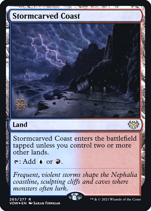Stormcarved Coast (265s) [Innistrad: Crimson Vow Promos]