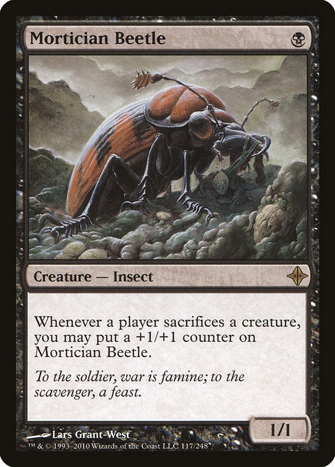 Mortician Beetle (117) [Rise of the Eldrazi]