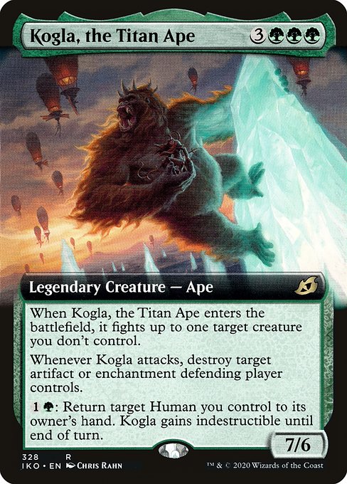 Kogla, the Titan Ape (328) [Ikoria: Lair of Behemoths] [Extended Art]