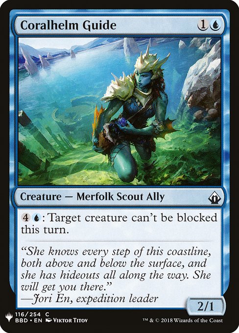 Coralhelm Guide (BBD-116) [The List]