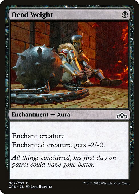 Dead Weight (67) [Guilds of Ravnica]