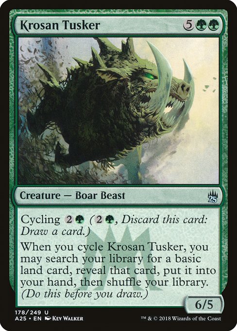 Krosan Tusker (178) [Masters 25]