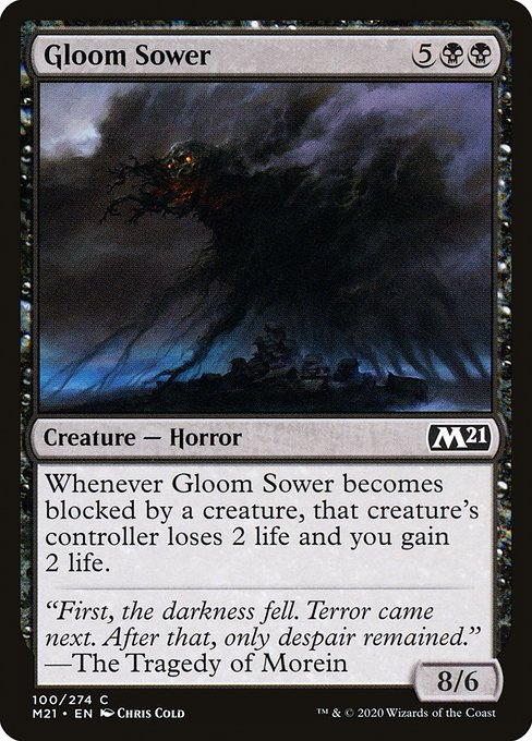 Gloom Sower (100) [Core Set 2021]