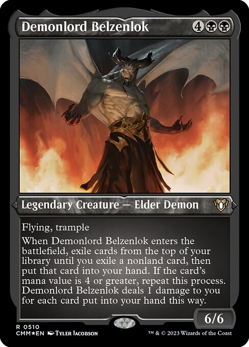 Demonlord Belzenlok (510) [Commander Masters]