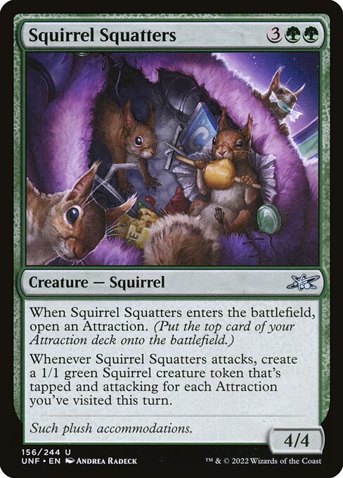 Squirrel Squatters (156) [Unfinity]