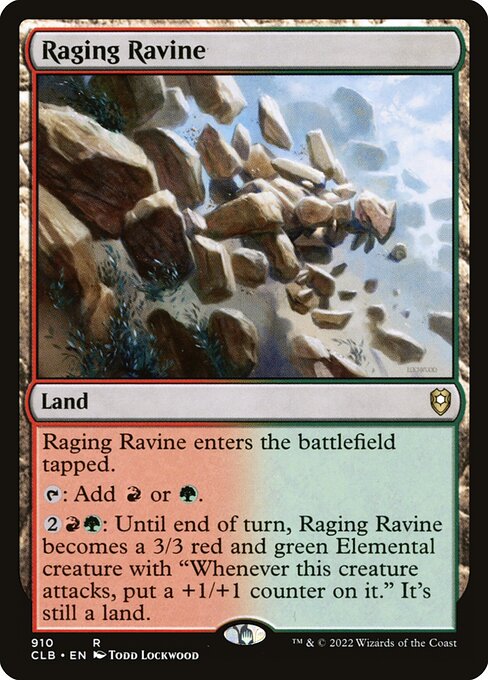 Raging Ravine (910) [Commander Legends: Battle for Baldur's Gate]