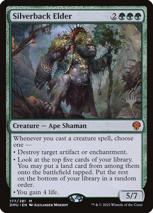 Silverback Elder (177p) [Dominaria United Promos]