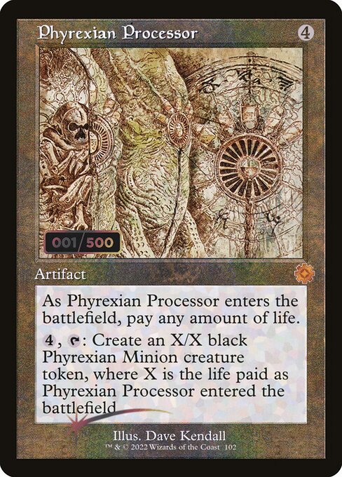 Phyrexian Processor (102z) [The Brothers' War Retro Artifacts]