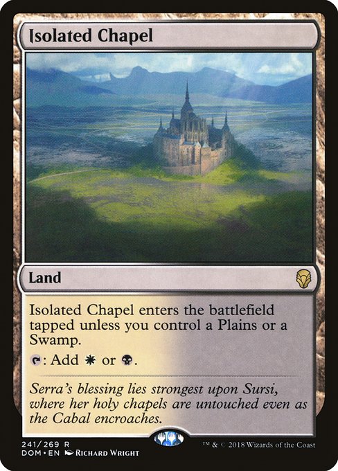 Isolated Chapel (241) [Dominaria]