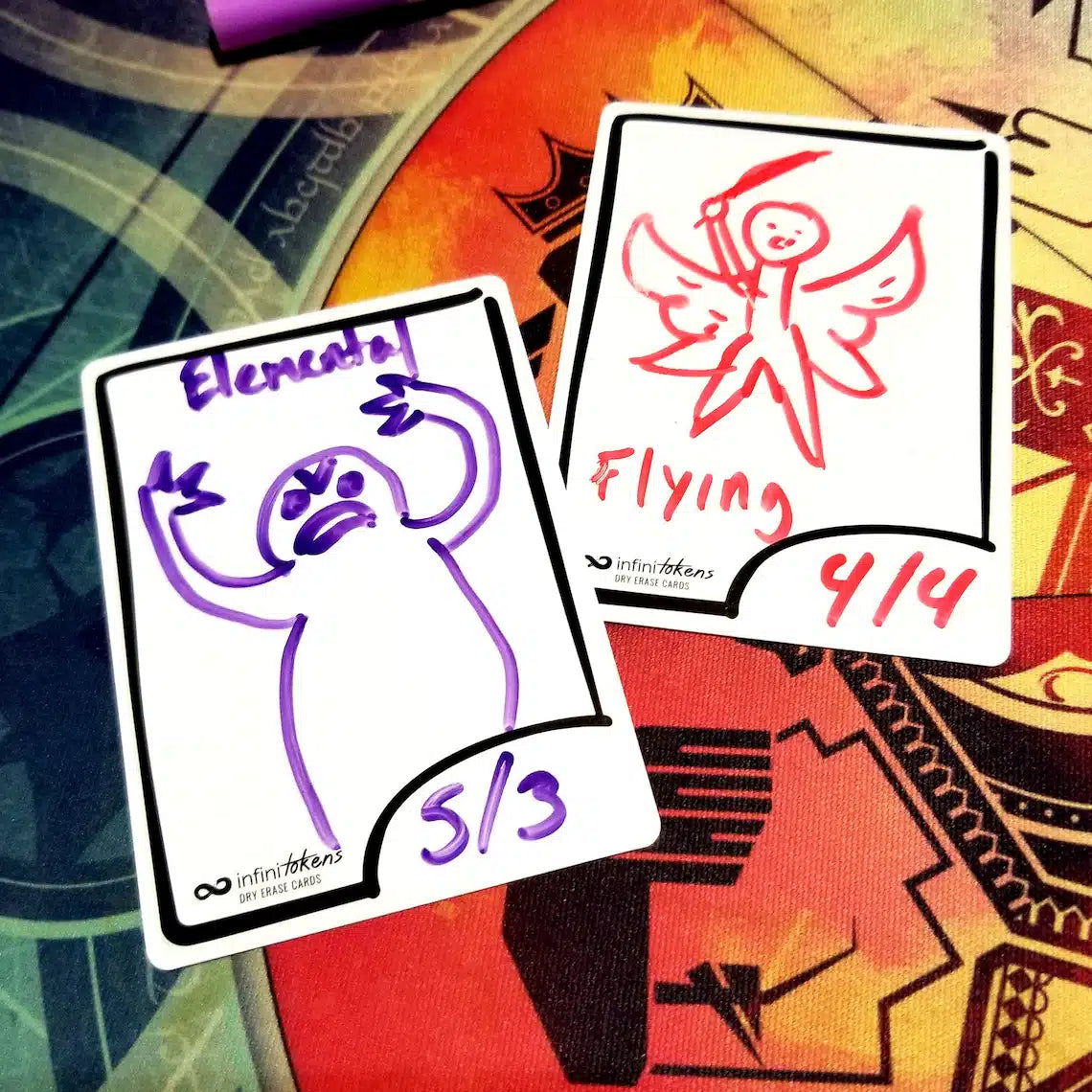 Infinitokens Double-sided Dry Erase Cards 25-pack image 1