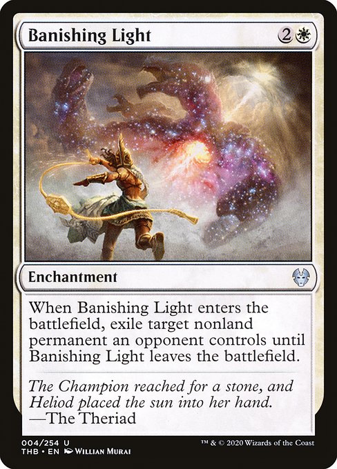 Banishing Light (4) [Theros Beyond Death]