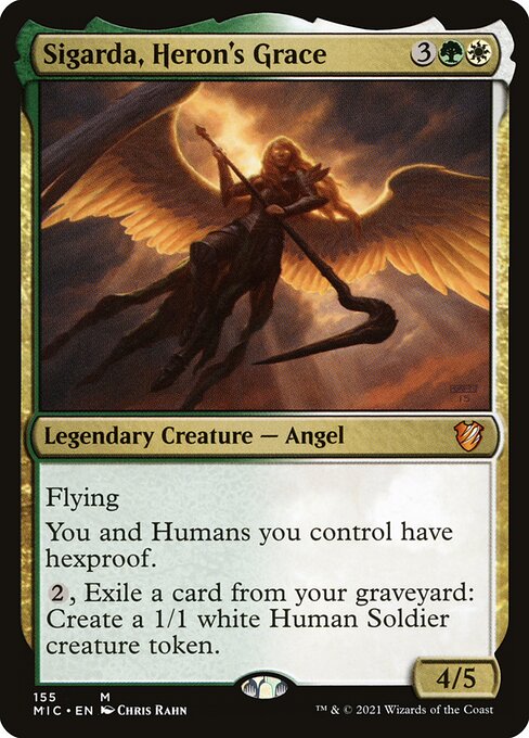 Sigarda, Heron's Grace (155) [Midnight Hunt Commander]