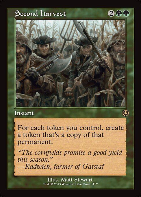 Second Harvest (417) [Innistrad Remastered]