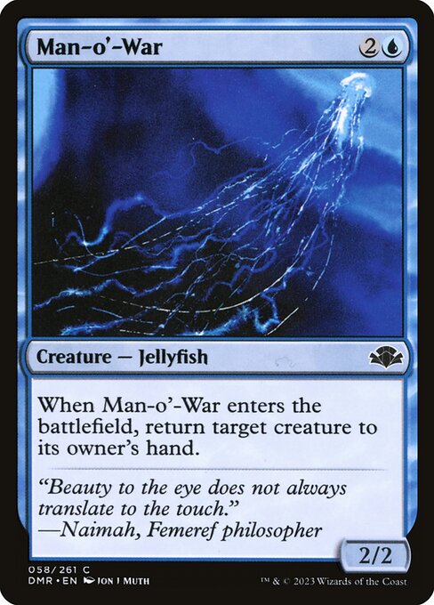 Man-o'-War (58) [Dominaria Remastered]
