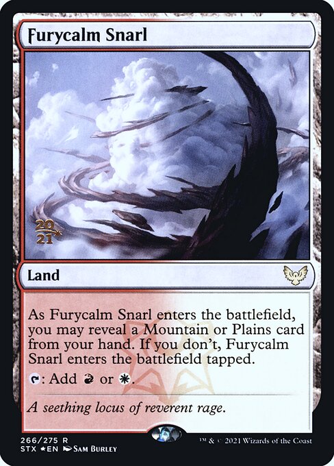 Furycalm Snarl (266s) [Strixhaven: School of Mages Promos]