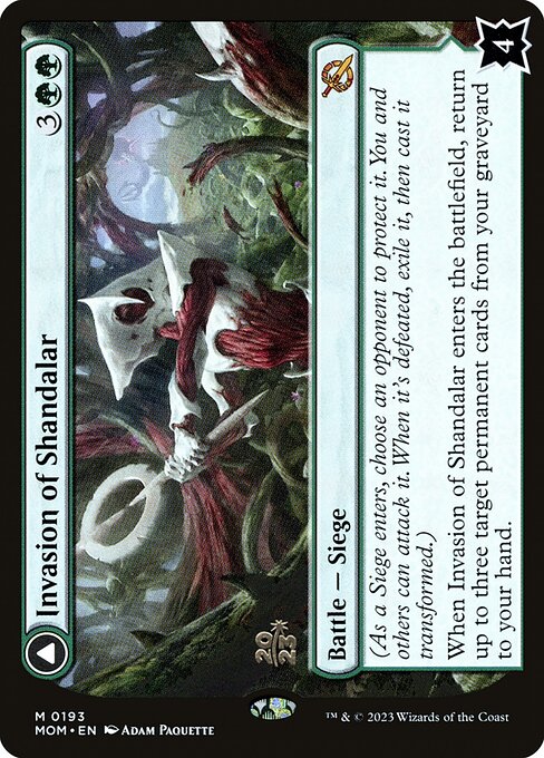 Invasion of Shandalar // Leyline Surge (193s) [March of the Machine Promos]