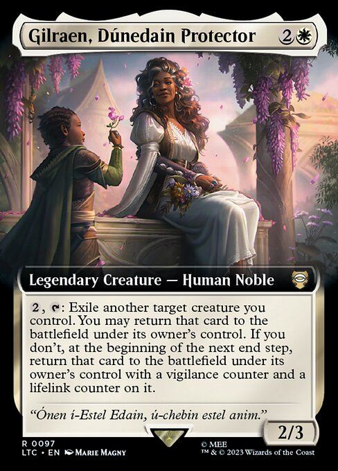 Gilraen, Dúnedain Protector (97) [Tales of Middle-earth Commander] [Extended Art]